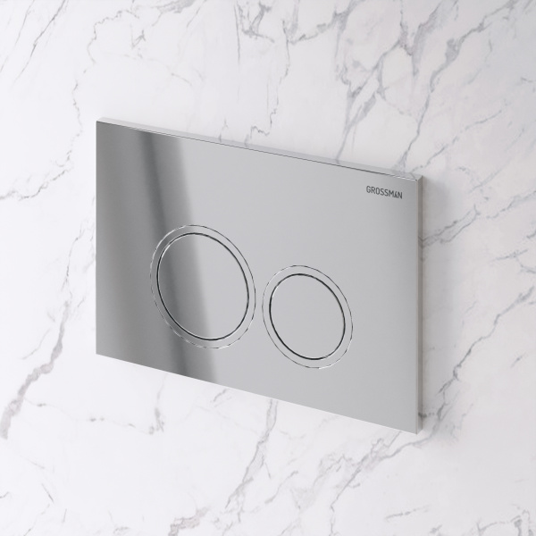 Клавиша смыва Grossman Galaxy 700.K31.01.100.100 хром глянцевый